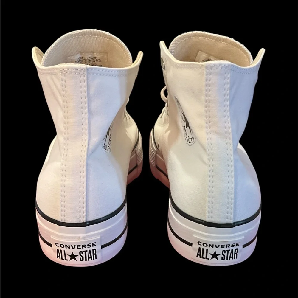 Size 11 - Converse Chuck Taylor All Star‎ Platform High White brand new